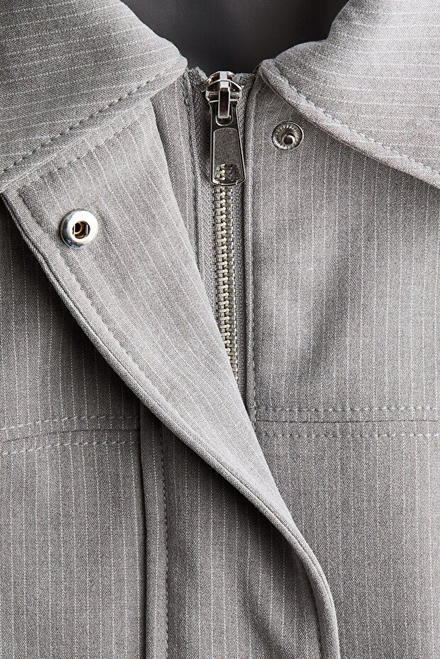 Yakalı Pilot Ceketi - 6