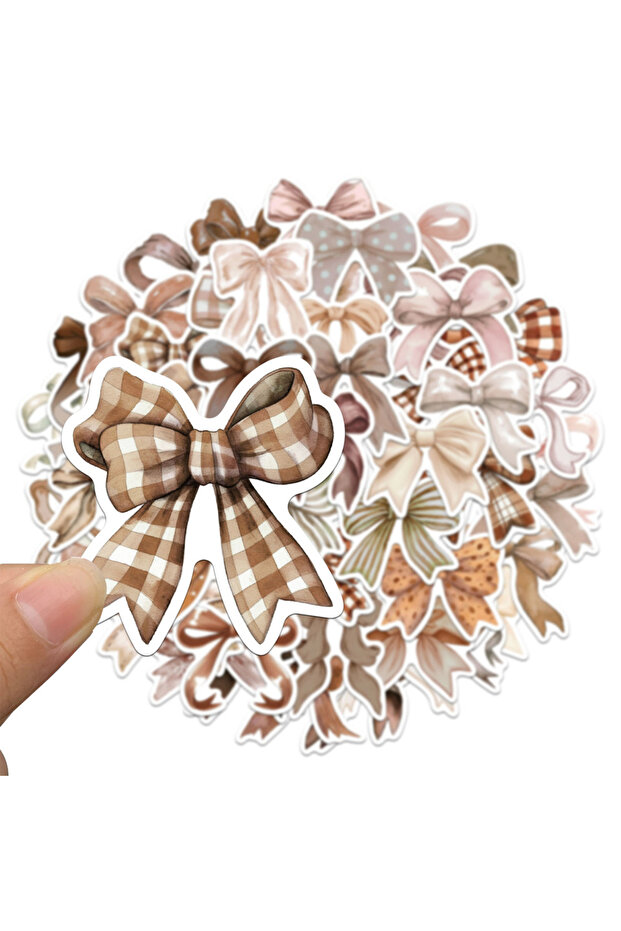 50PCS 50PCS Butterfly Tie Stickers Exquisite Hand Account Materials Phone Cases Laptop Suitcases Wat