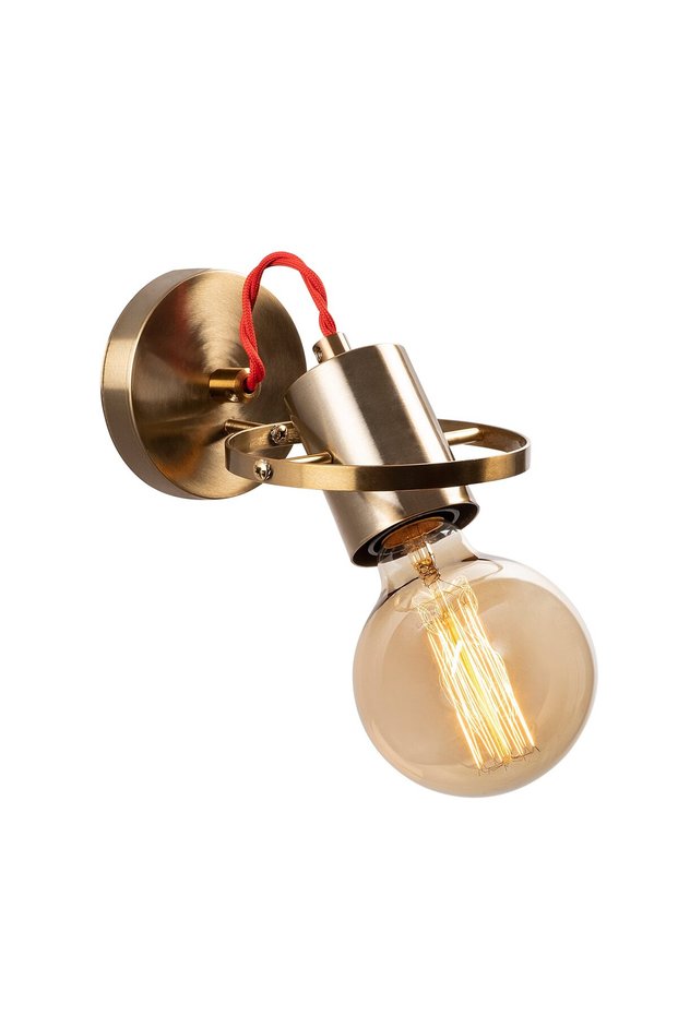 Antique Metal Sconce E27 Wall Lamp 12X17X13 cm Bedroom and Living Room Lighting