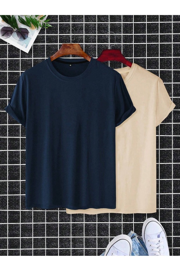 2 Pack Men's Oversize T-shirt