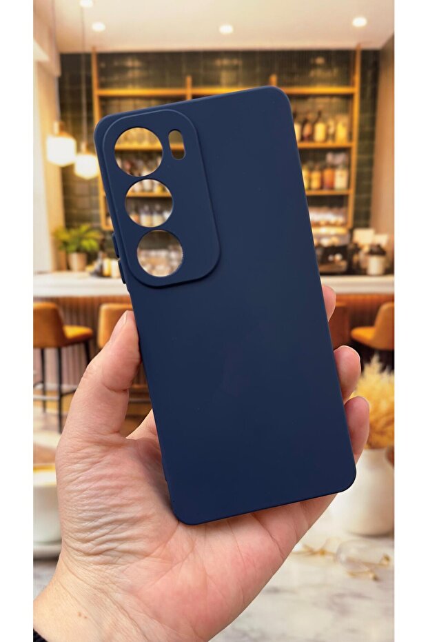 Vivo Y19S Compatible Silicone Shock-Absorbing Classic Protective Rubber Case