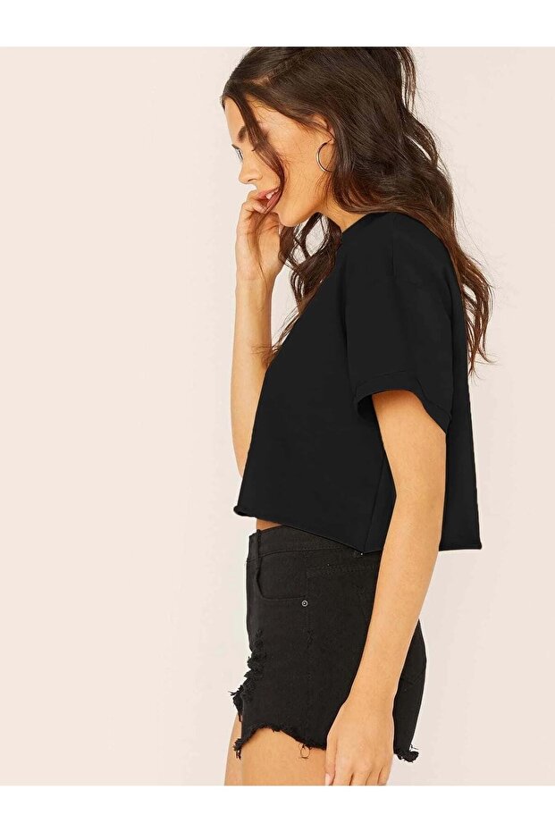Scream Printed Crop - 5
