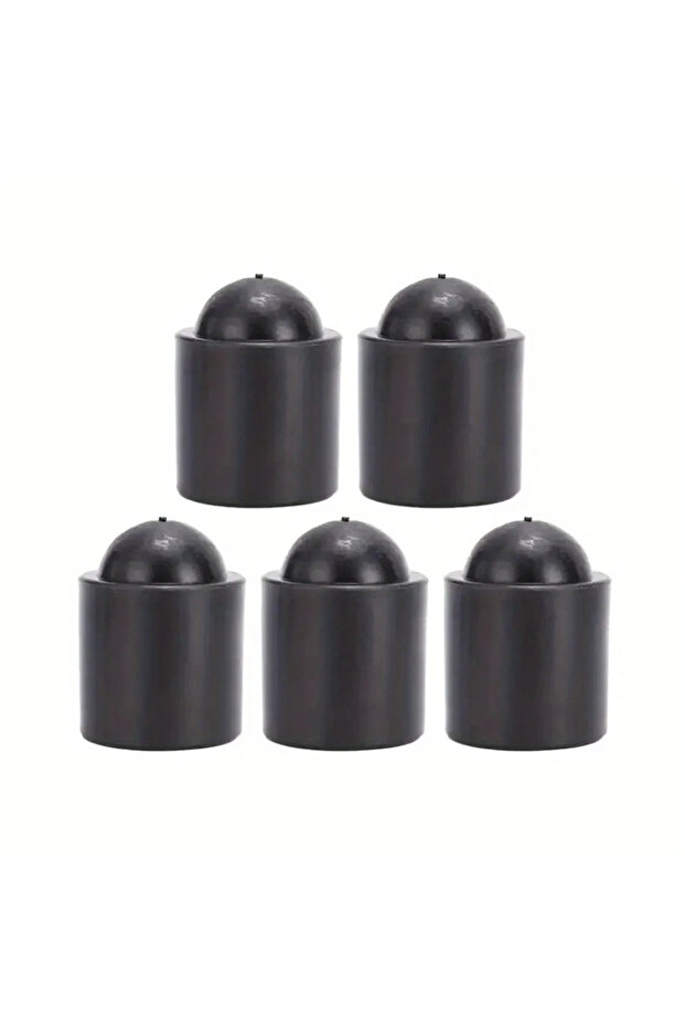 black-5pcs 5/10PCS Billiard Cue Bottom Protective Cover Pool Cue Stick Cue Rod Protector Snooker Cov