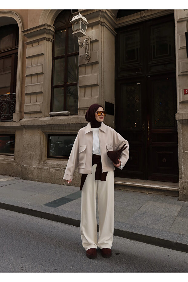 7670 BOMBER CEKET BEJ - 1