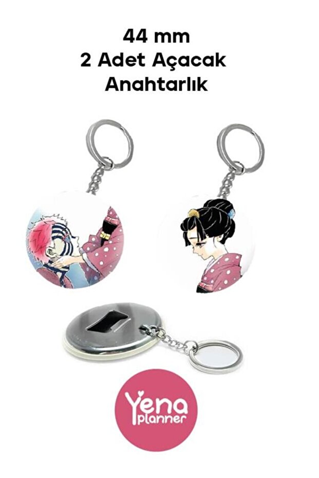Demon Slayer Bag Ornament Set / Badge Set / Opener Keychain Set
