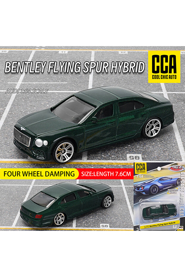 BENTLEY CCA MSZ 1:64 FORD GT Exquisite hanging model classic car static car model alloy die-casting