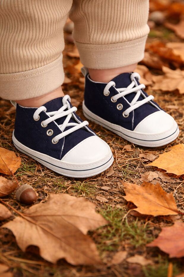 Convers Baby First Step Shoes Non-Slip Sole Walking Shoes