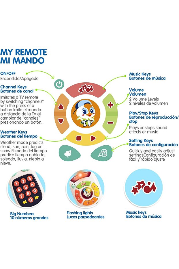 Hola Interactive Baby Remote Control - 5