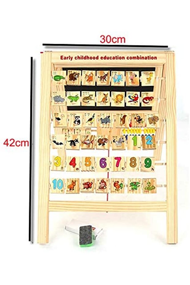 2-Sided Alphabet Clock Board - 2