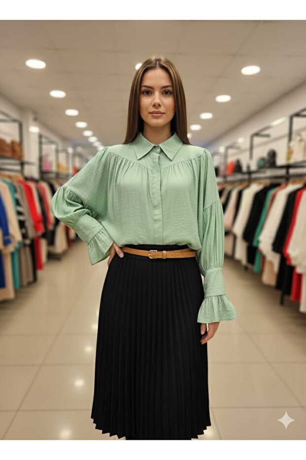 fırfırlı gömlek - 5