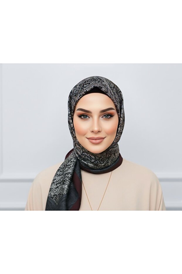 Etnik Desen Soft Şal - 1