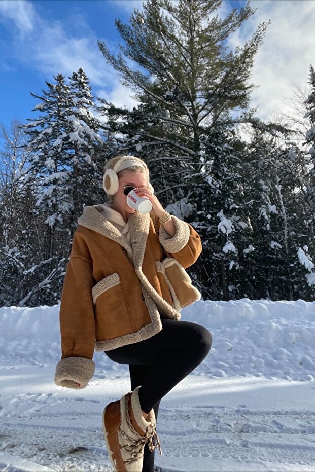 Peluş Taba Kulaklık - 1