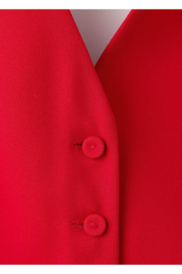 Halter yaka peplum bluz - 7