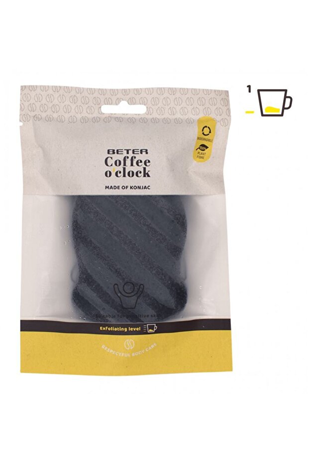 Konjac Body Sponge Coffee O'clock