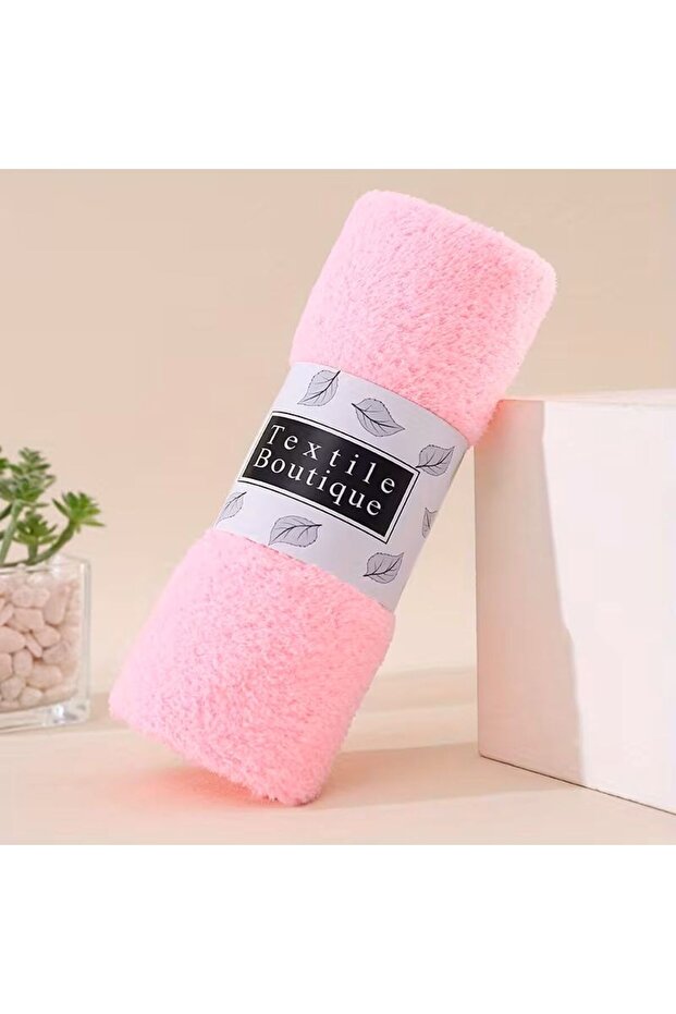 Water Absorbent Pink Sports Towel