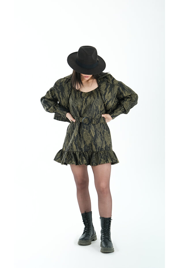 İP ASKILI ELBİSE - 5