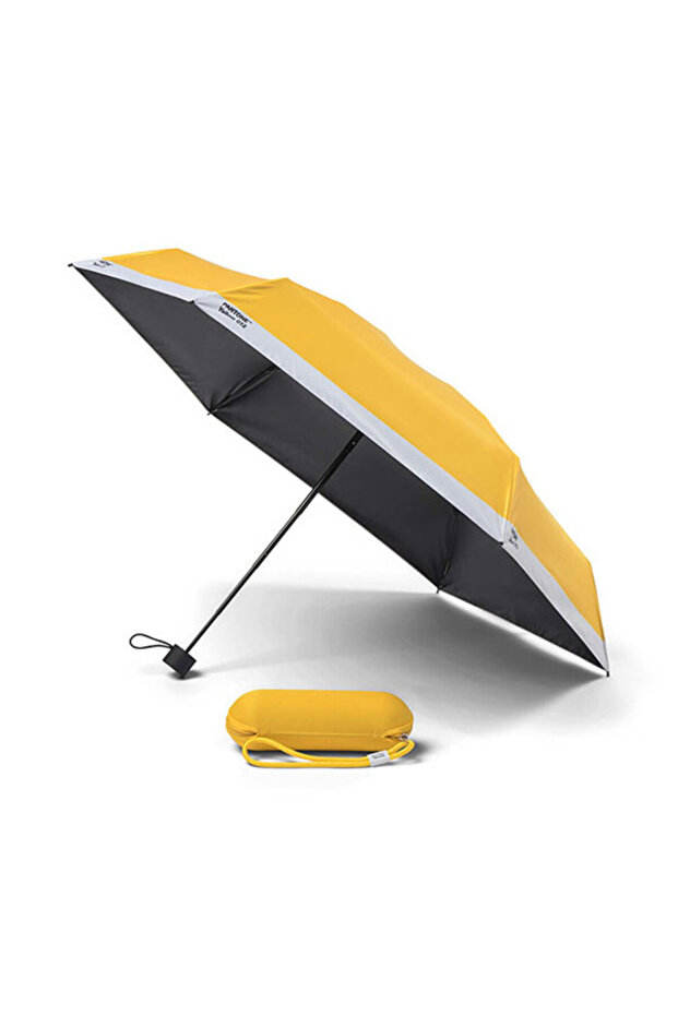 On-the-Go Travel Umbrella – Yellow