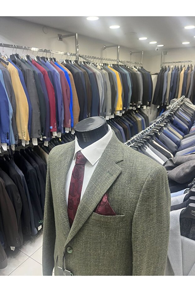 سترة شتوية رجالية من الصوف - 2