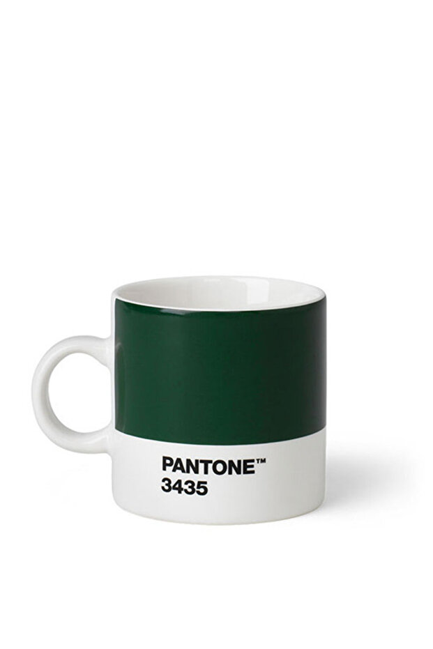 Start Your Day Espresso Cup – Dark Green