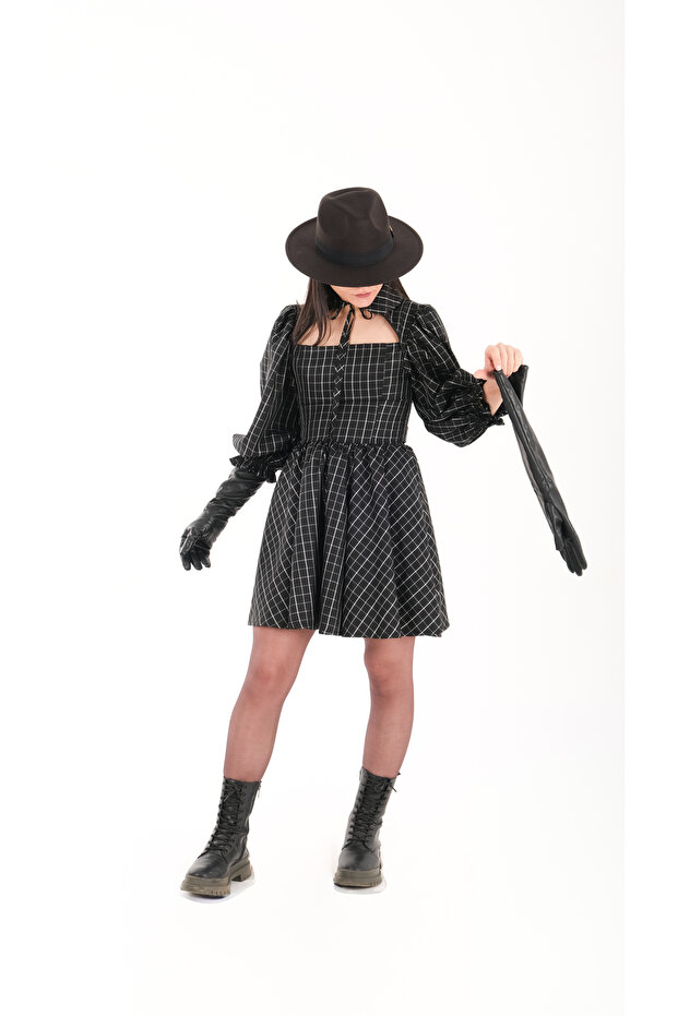 EKOSE BEBE YAKA ELBİSE - 3