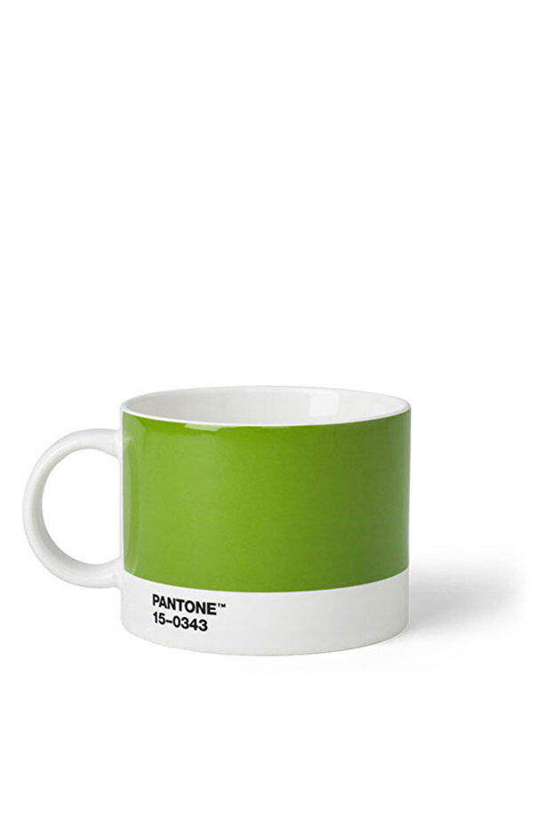 Begin Your Morning Tea Cup – Greenery