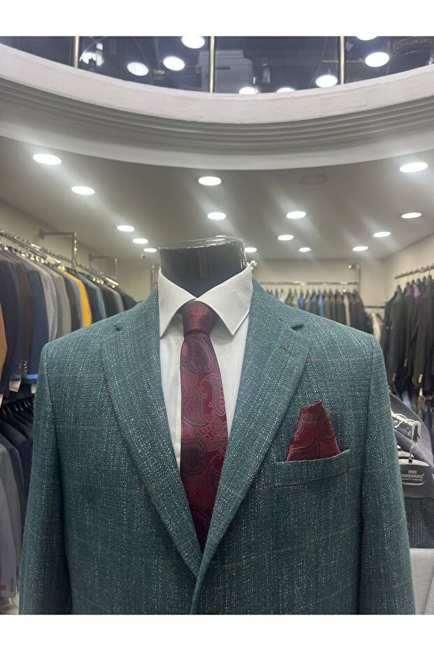 سترة شتوية رجالية من الصوف - 6