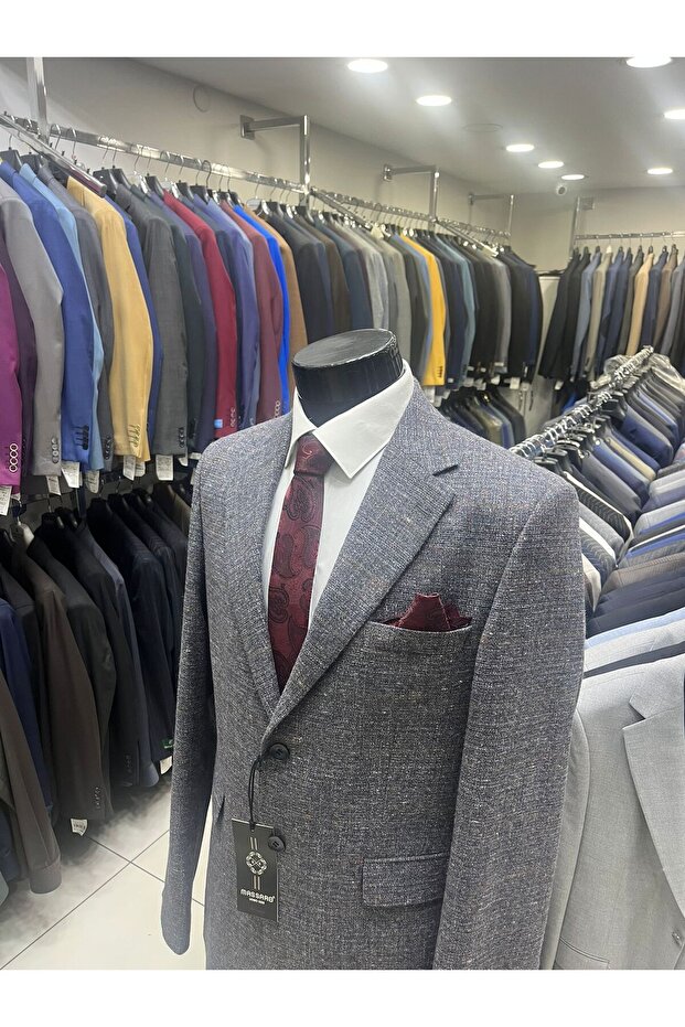 سترة شتوية رجالية من الصوف - 2