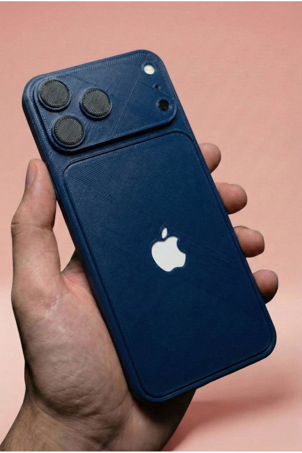 iPhone 17 PRO MAX 3D Model - PETG Kalite - Mavi - 2