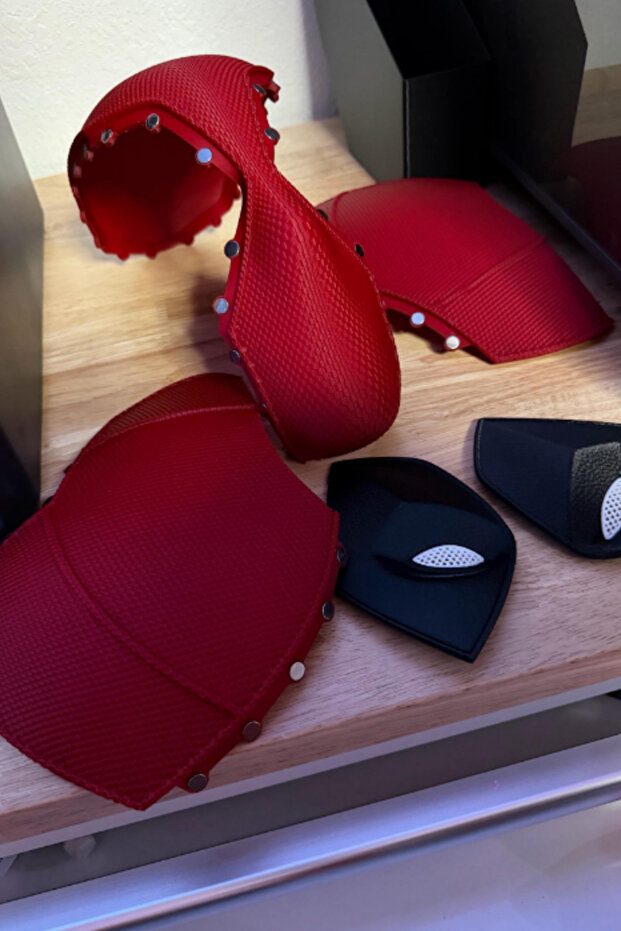 Deadpool Maske – 3D Baskı - 6