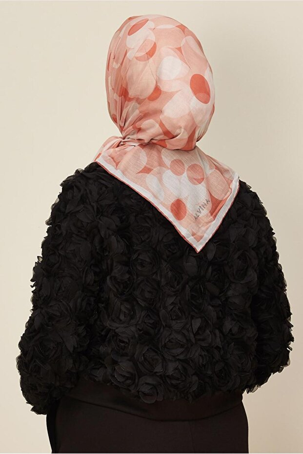 وشاح بنقشة الزهور 8563 - 2