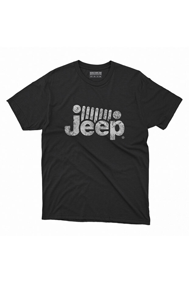 Jeep Tasarımlı Basic Tişört - 1