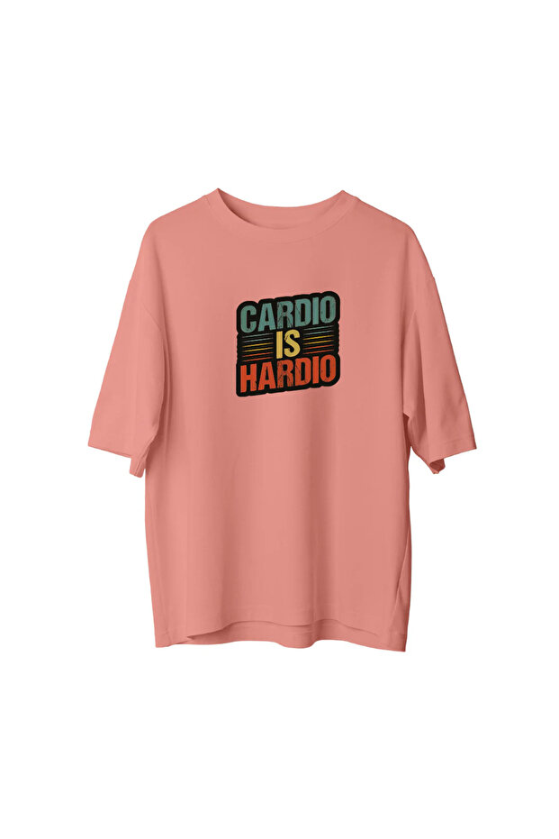 Cardio Is Hardio - Oversized T-Shirt