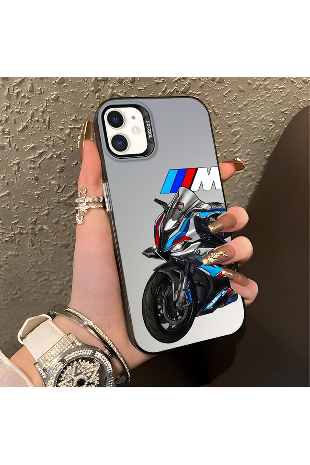 حافظة هاتف من السيليكون المتوافقة مع هاتف iPhone 11 ذات حافة صلبة ومضادة للسقوط بنمط سيارة