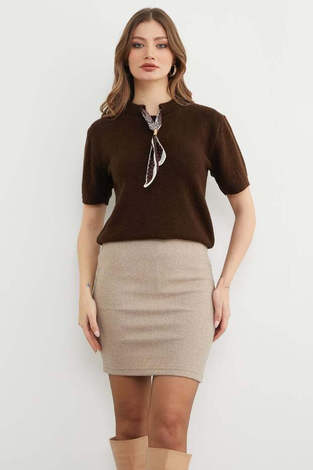 Basic Kaşe Kalem Etek - 2