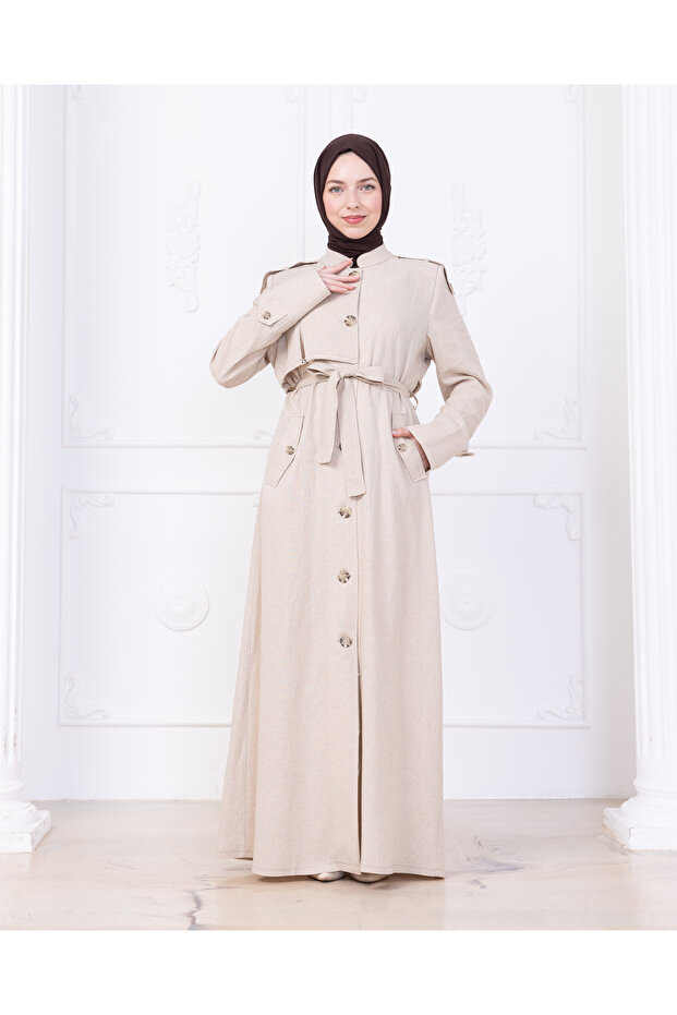 Keten Apoletli Pardesü - 2