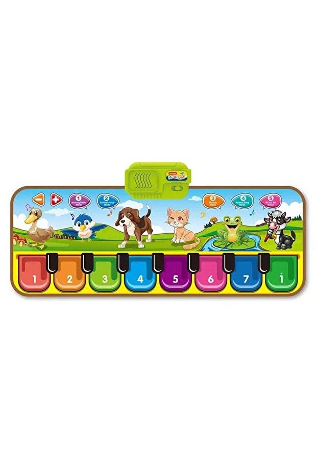 Musical Piano Mat for Toddlers – Interactive Touch Play Keyboard with 8 Animal Sounds
