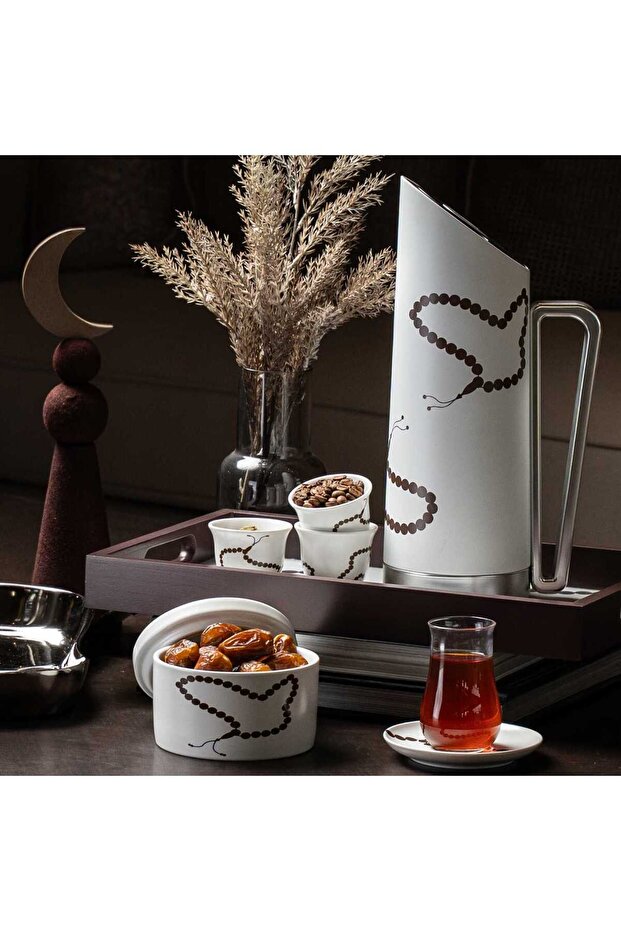 Brown Beads Serving Tray - 5