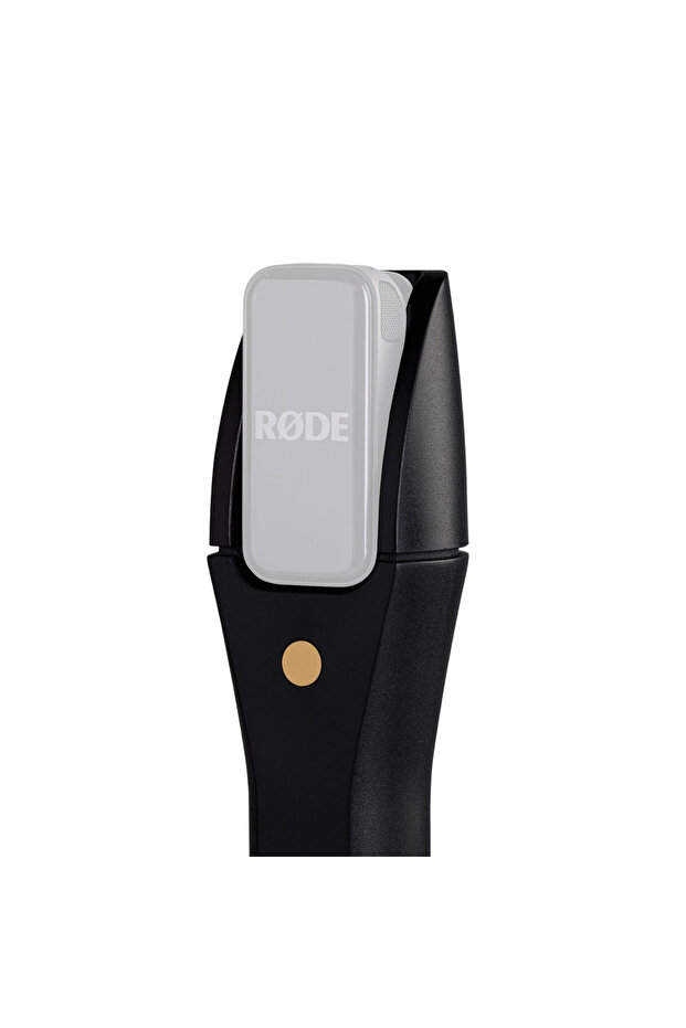 Interview Micro Kablosuz Yaka Mikrofonu El Mikrofonu Aparatı - Siyah - 6