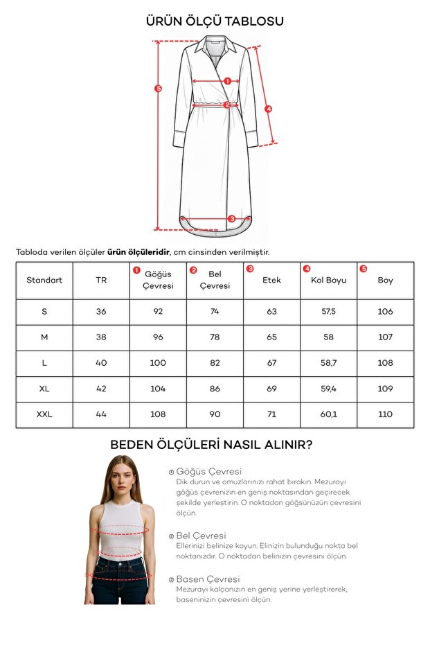 Anvelop Stil Krep Elbise - 4