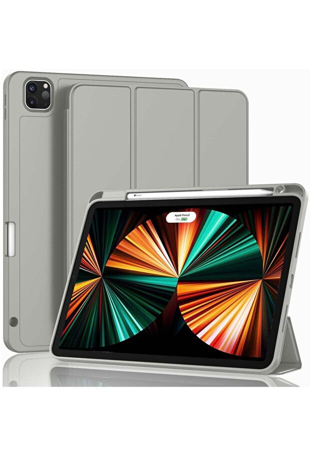 iPad Pro 12.9 Inch Case (2022/2021/2020, 6th/5th/4th Gen) – Smart Case with Pencil Holde