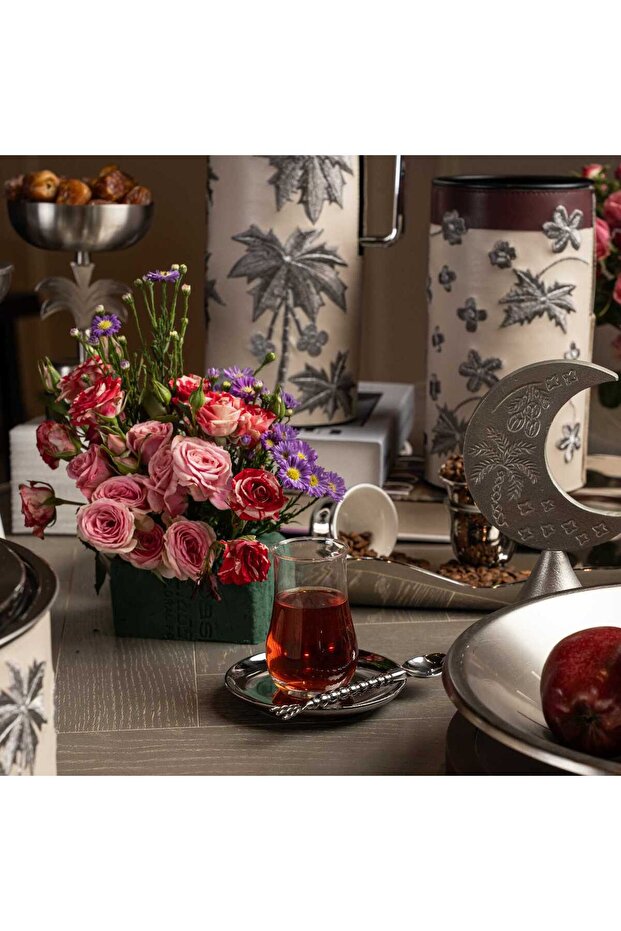 Silver Tea Cups Set from Tila - 6