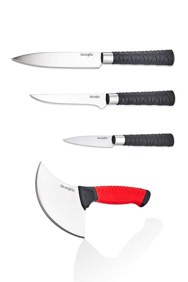 SharpLife 4 Parça Hediyeli Mutfak Bıçak Seti - 6