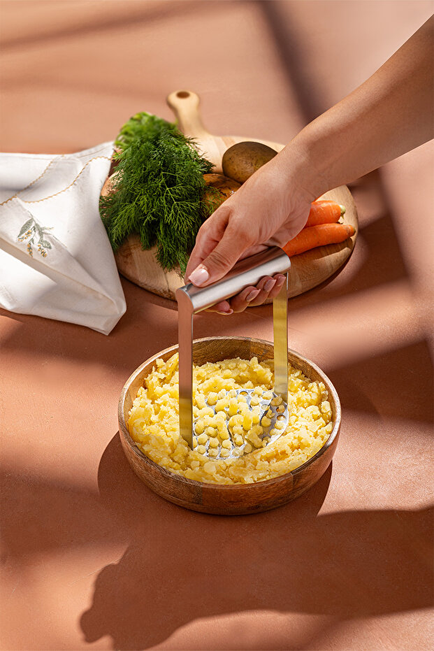 Rustik Çelik Patates Ezici - 5