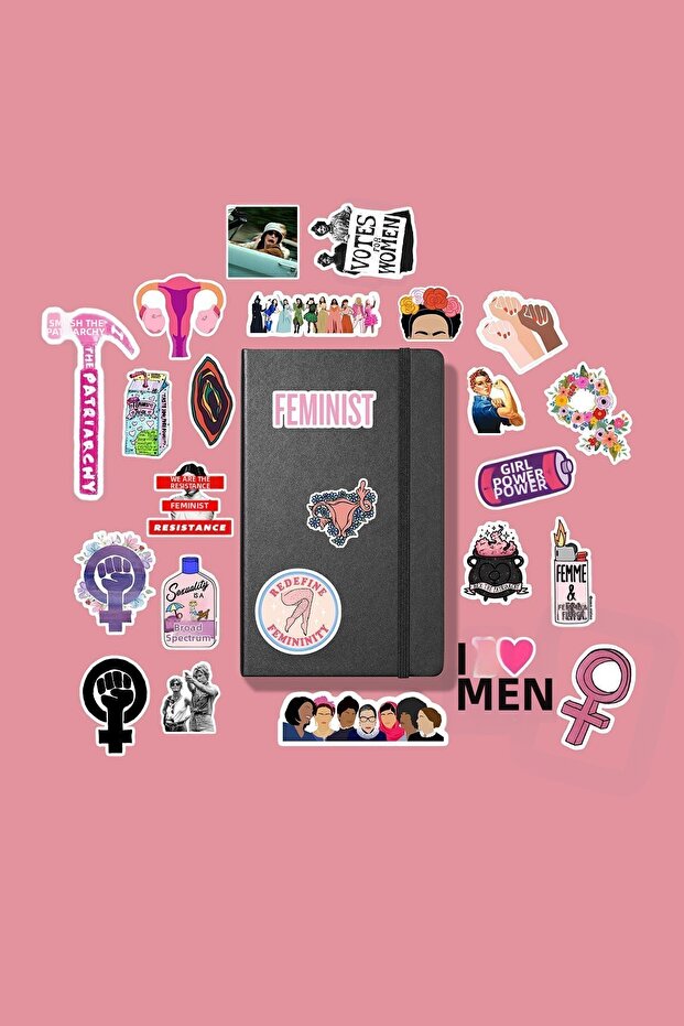 Feminism Feminist Sticker Pack / Bullet Journal Notebook Sticker Agenda Laptop Sticker