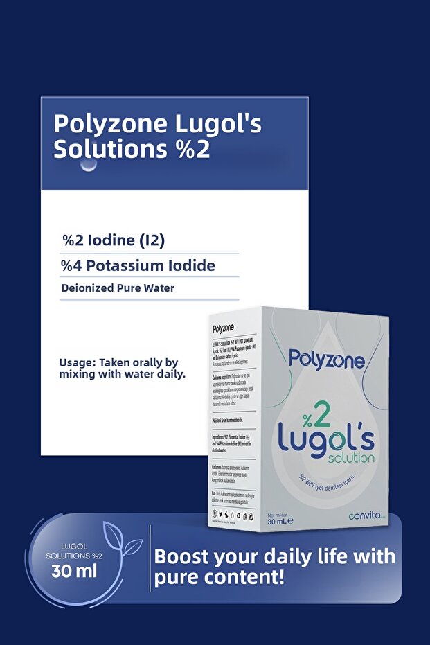 Lugol's Solution 2% 30 ml - 3