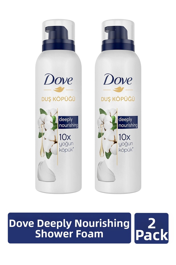 Depply Nourishing Shower Foam 200 ml X 2 Pieces