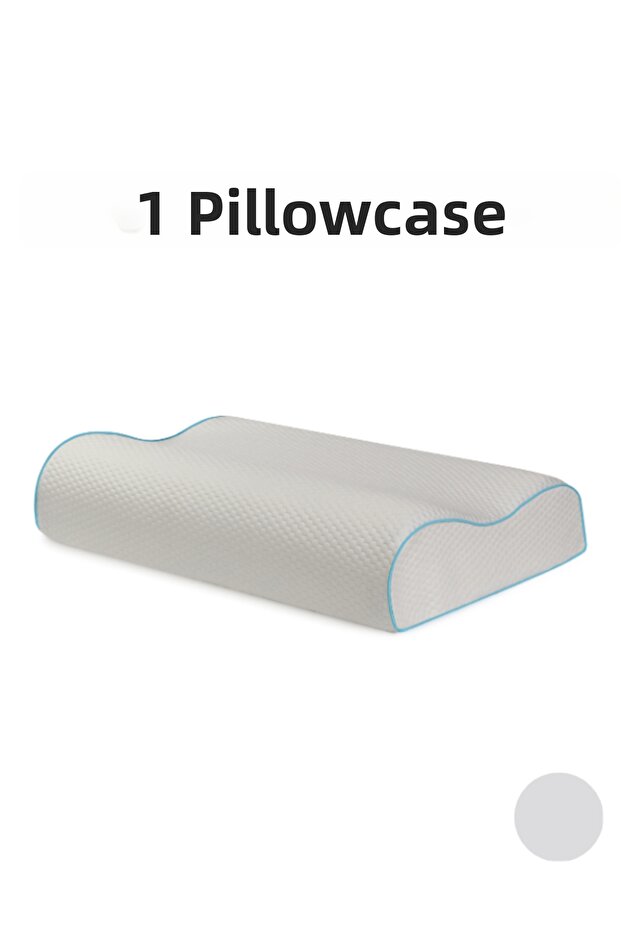 Mega Visco Pillow 1 Piece Pillowcase 60X40X14/12