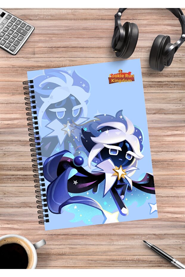 Cookie Run Kingdom Anime Spiral Notebook A5 (50 Sheets)