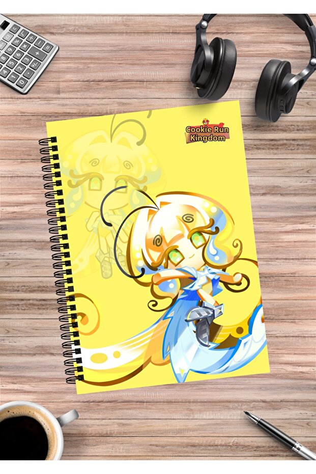 Cookie Run Kingdom Anime Spiral Notebook A5 (50 Sheets)