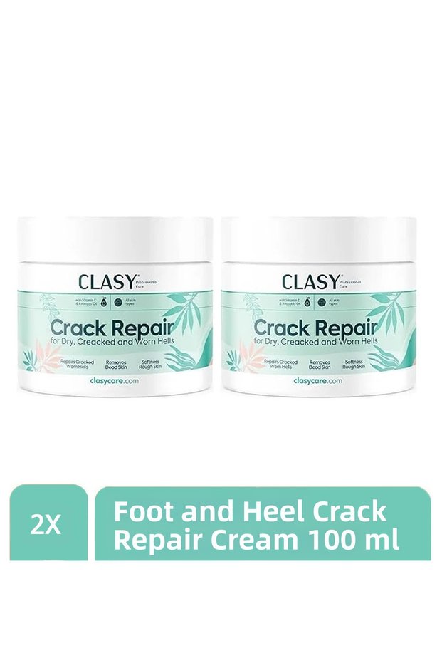 Foot and Heel Crack Cream, Foot Care, Foot Odor and Heel 100ml 2 Pack